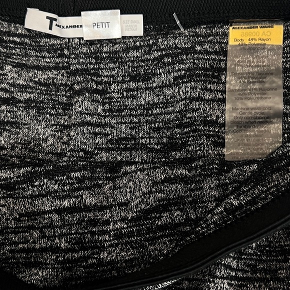 T by Alexander Wang striped bubble mini skirt - Picture 4 of 5